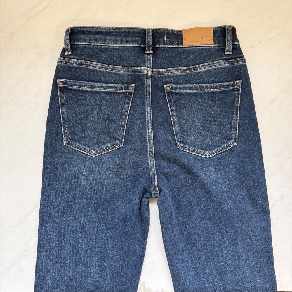 BKE Denim Size 24 Parker Universal Fit High Rise Bootcut Jeans Western Country - Picture 6 of 7